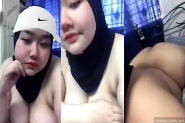 ABG Jilboobs Toge Viral FYP TikTok Ngangkang Becek